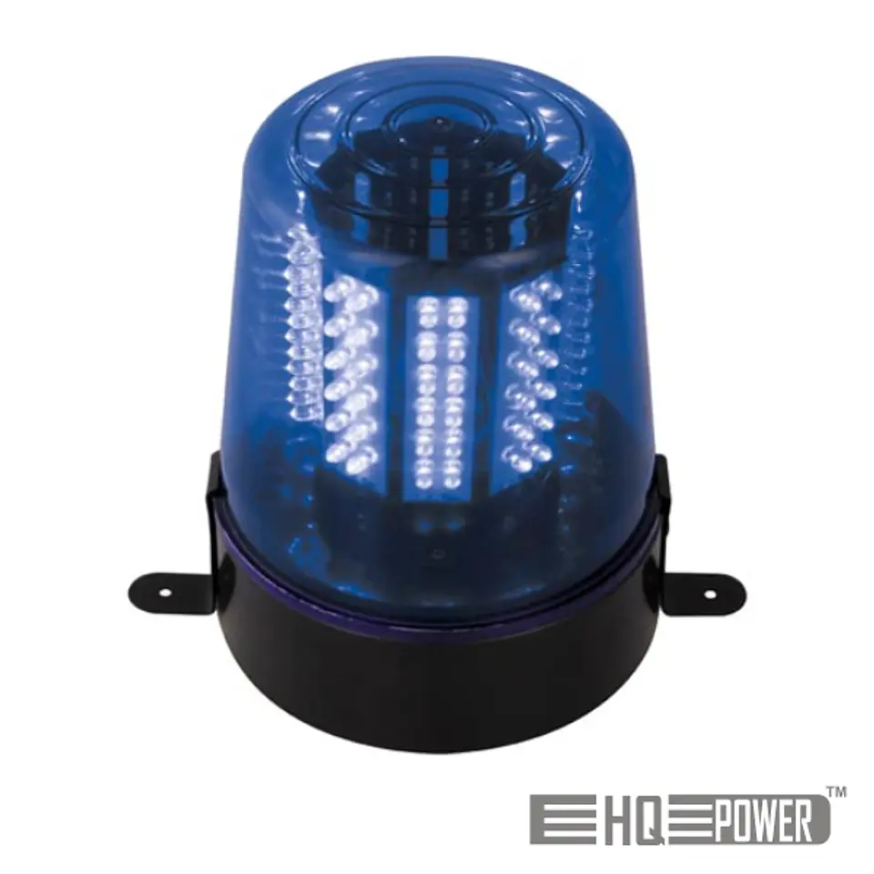 LUZ ROTATIVA AZUL 12V 12 LEDS HQ POWER 1