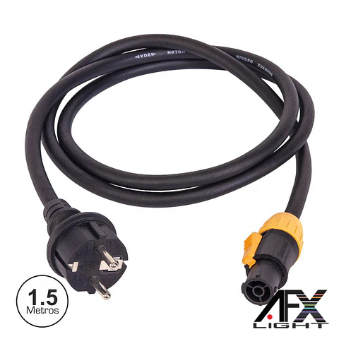CABO ALIMENTAÇÃO POWERCON 1.5M AFXLIGHT