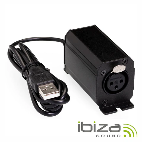 Controlador DMX 128 Canais C/ Software Interface USB IBIZA