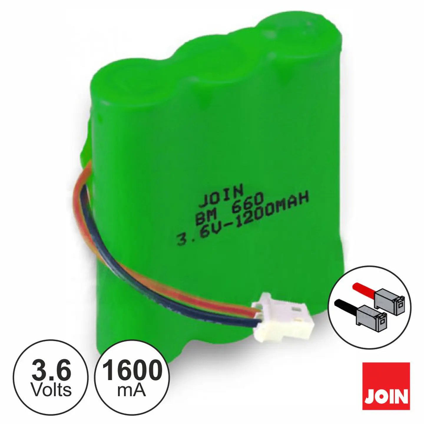BATERIA NI-MH AA 3.6V 1600MA JOIN 1
