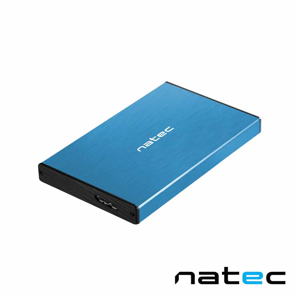 Caixa Alumínio RHINO P/Discos Rígidos HDD 2.5