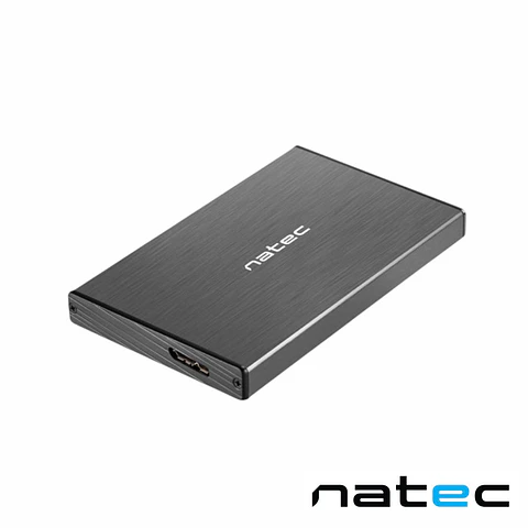 Caixa Alumínio P/ Discos Rígidos HDD 2.5" SATA III NATEC