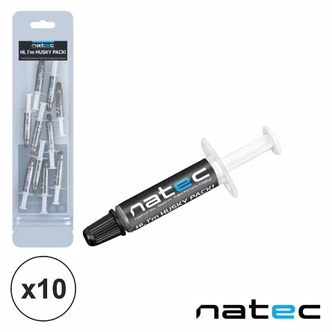 Tubo Pasta Térmica 1g Embalagem C/ 10 Unidades NATEC