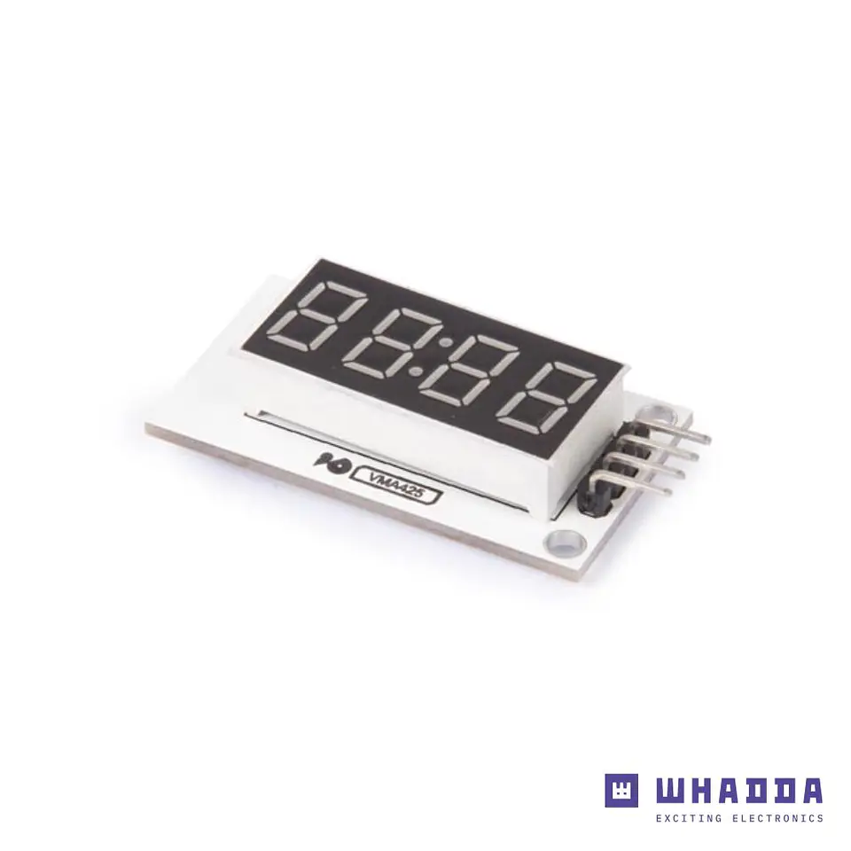 Visor de 4 Dígitos Com Módulo Controlador WHADDA 1