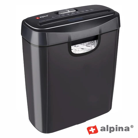 Destruidora Papel/Cartões A4 10L ALPINA