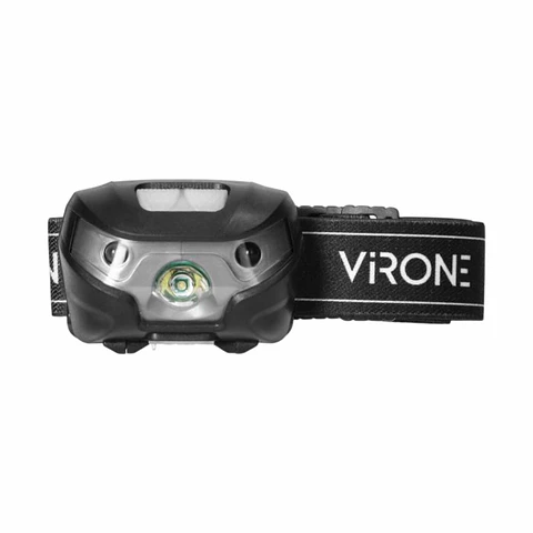 Lanterna De Cabeça LED Recarregável XPE 3W C/ Sensor VIRONE
