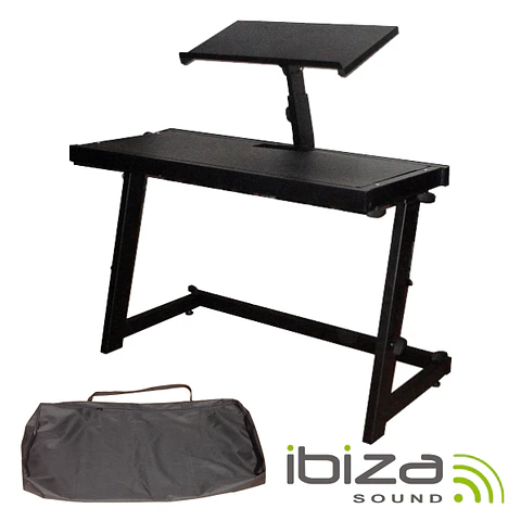 SUPORTE DJ ESTRUTURA AÇO 68-92CM C/ SACO IBIZA