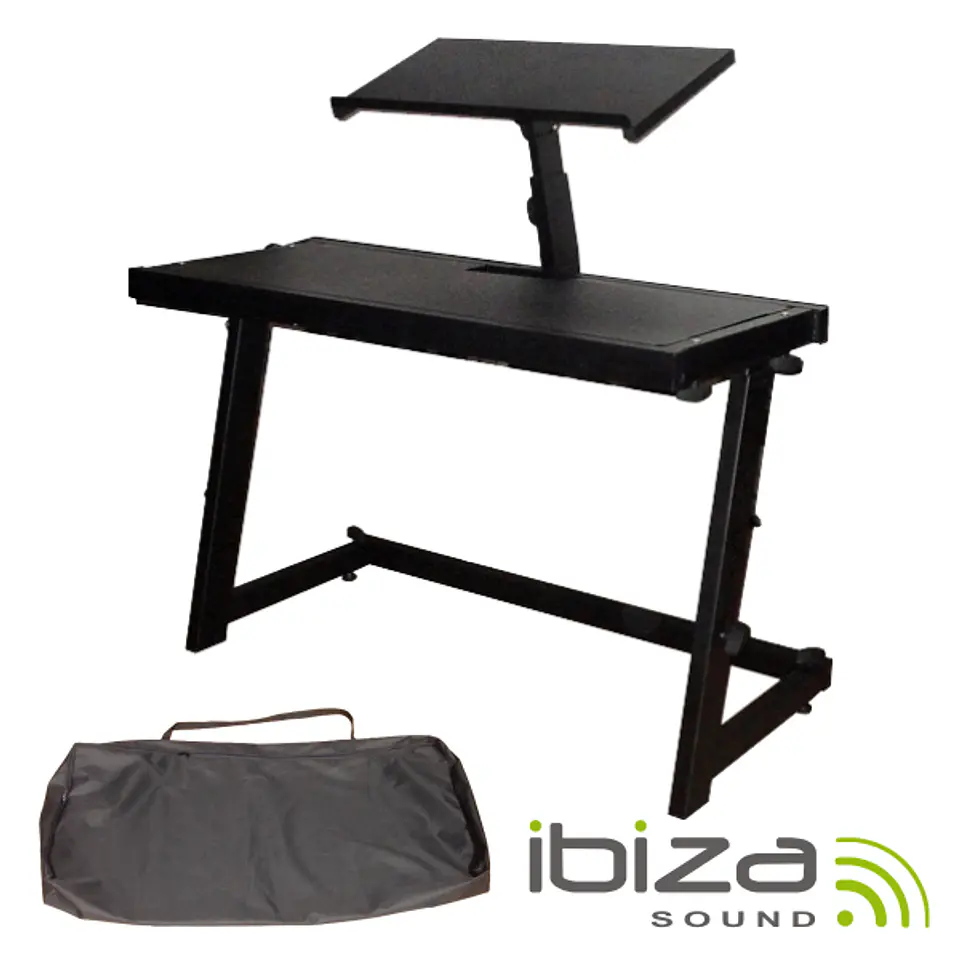 SUPORTE DJ ESTRUTURA AÇO 68-92CM C/ SACO IBIZA 1