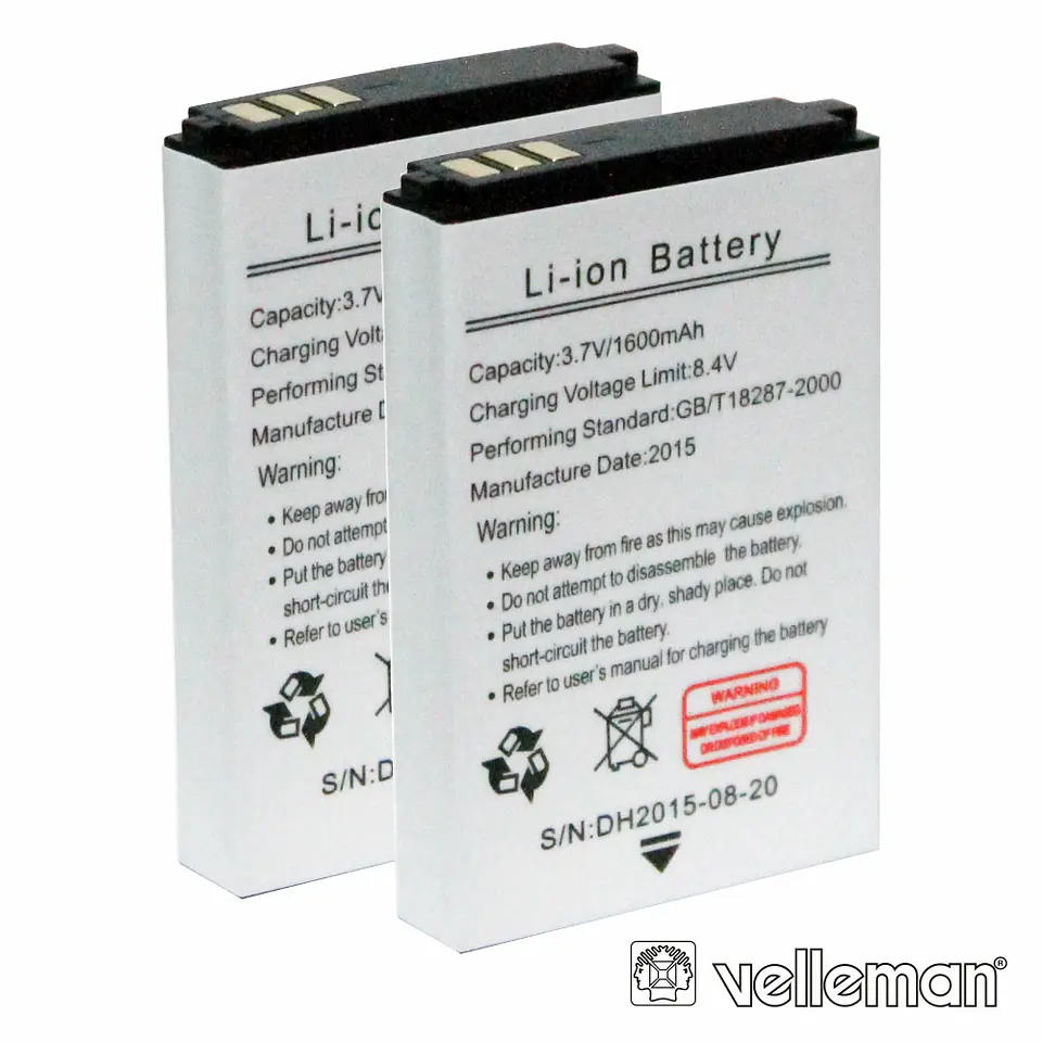 BATERIA P/ PA5U VELLEMAN 1