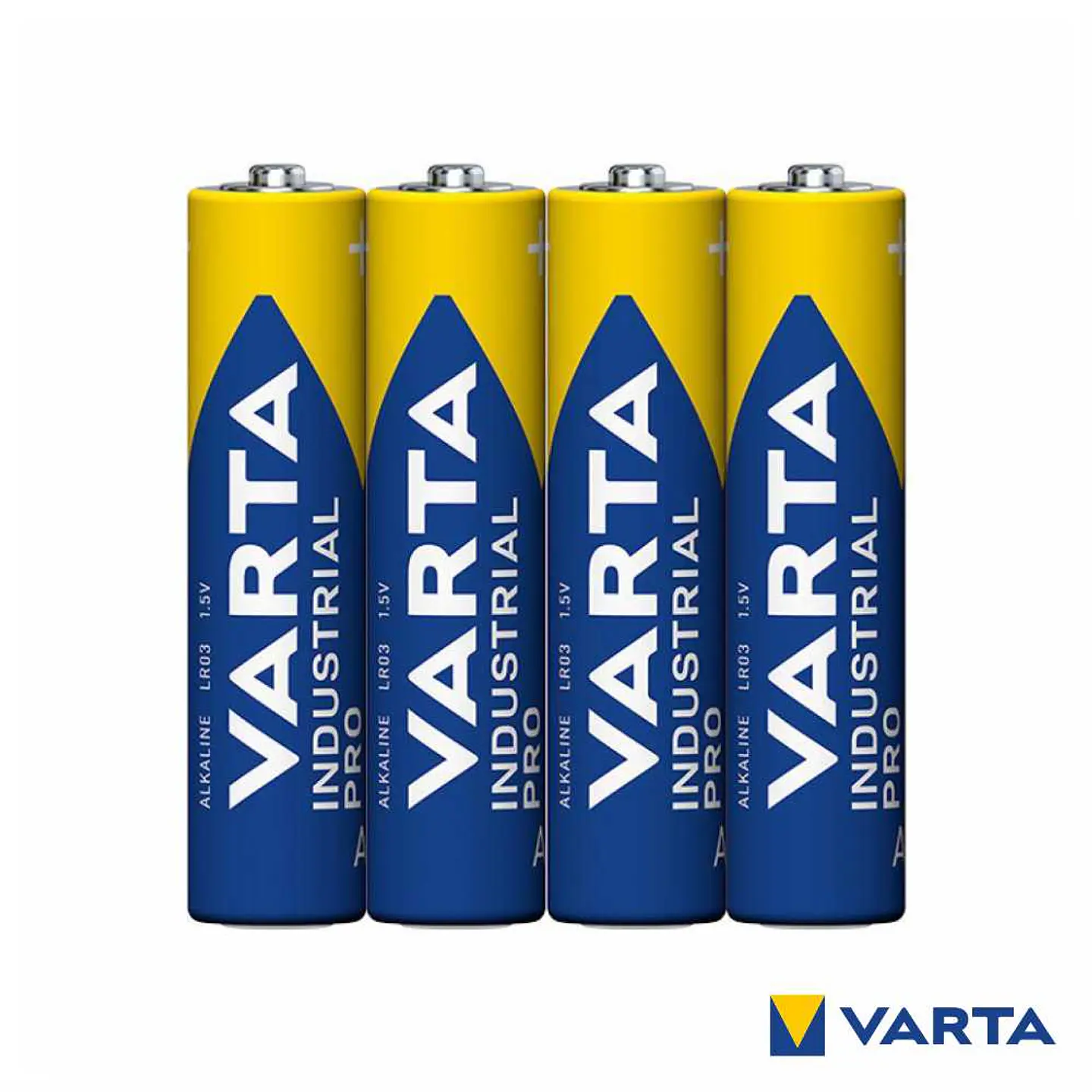 Pilha Alcalina LR03/AAA 1.5V 4x Industrial VARTA 1