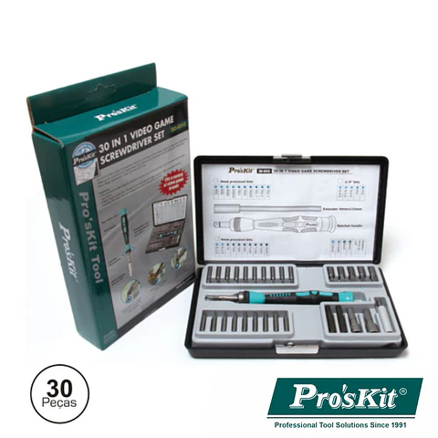 CONJUNTO DE CHAVE C/ 27 BITS E EXTENSOR PROSKIT
