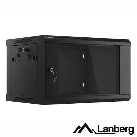 Armário Bastidor Parede (Rack) 19" 60cm 6U LANBERG