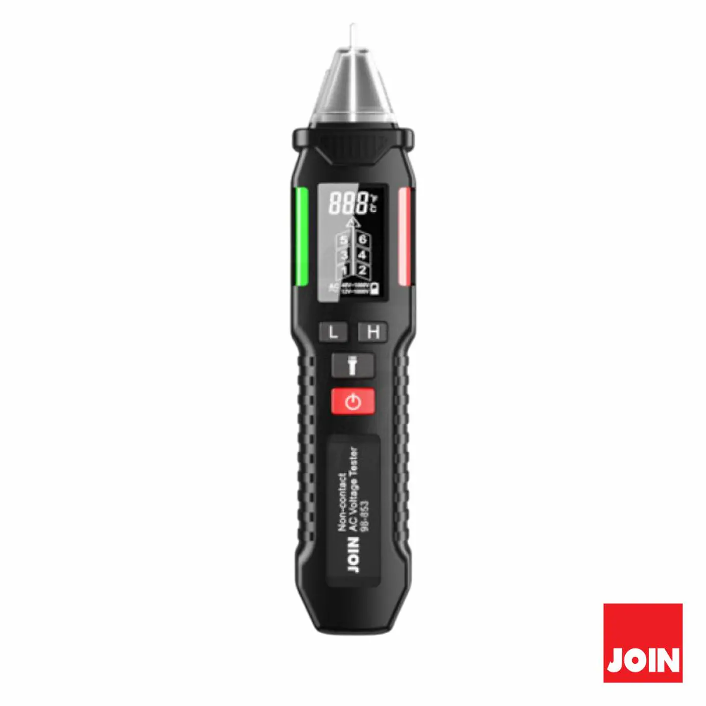 Detetor de Voltagem Inteligente AC/DC C/LCD JOIN 1