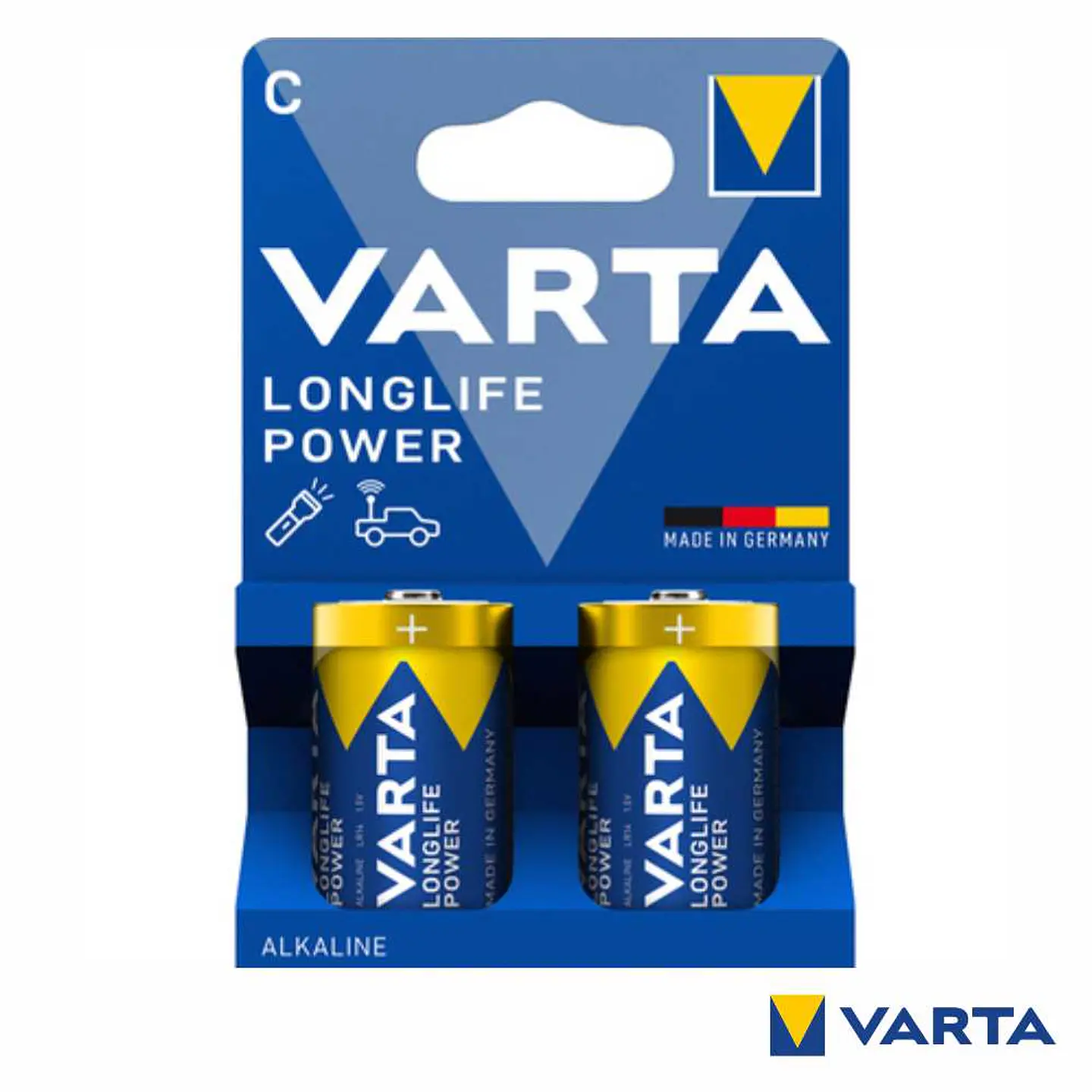 Pilha Alcalina LR14/C 1.5V 2x Blister VARTA 1