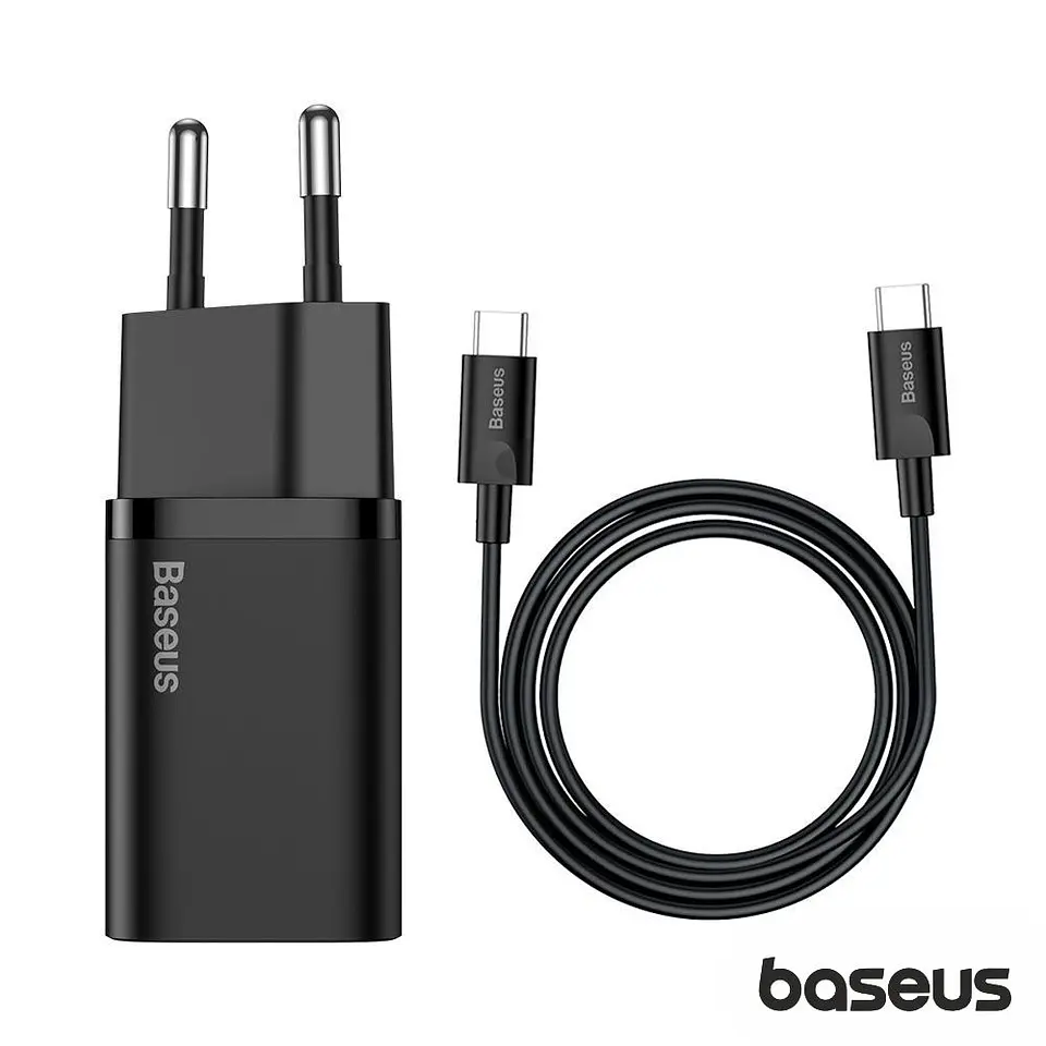 Alimentador Comutado 25W Super SI + Cabo USB-C BASEUS 1