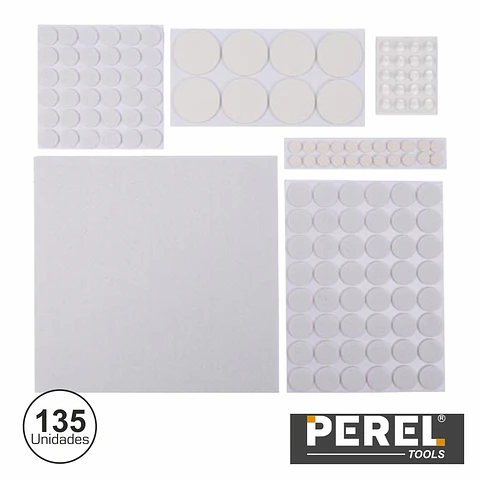 AUTOCOLANTES FELTRO DIVERSOS 135X PEREL