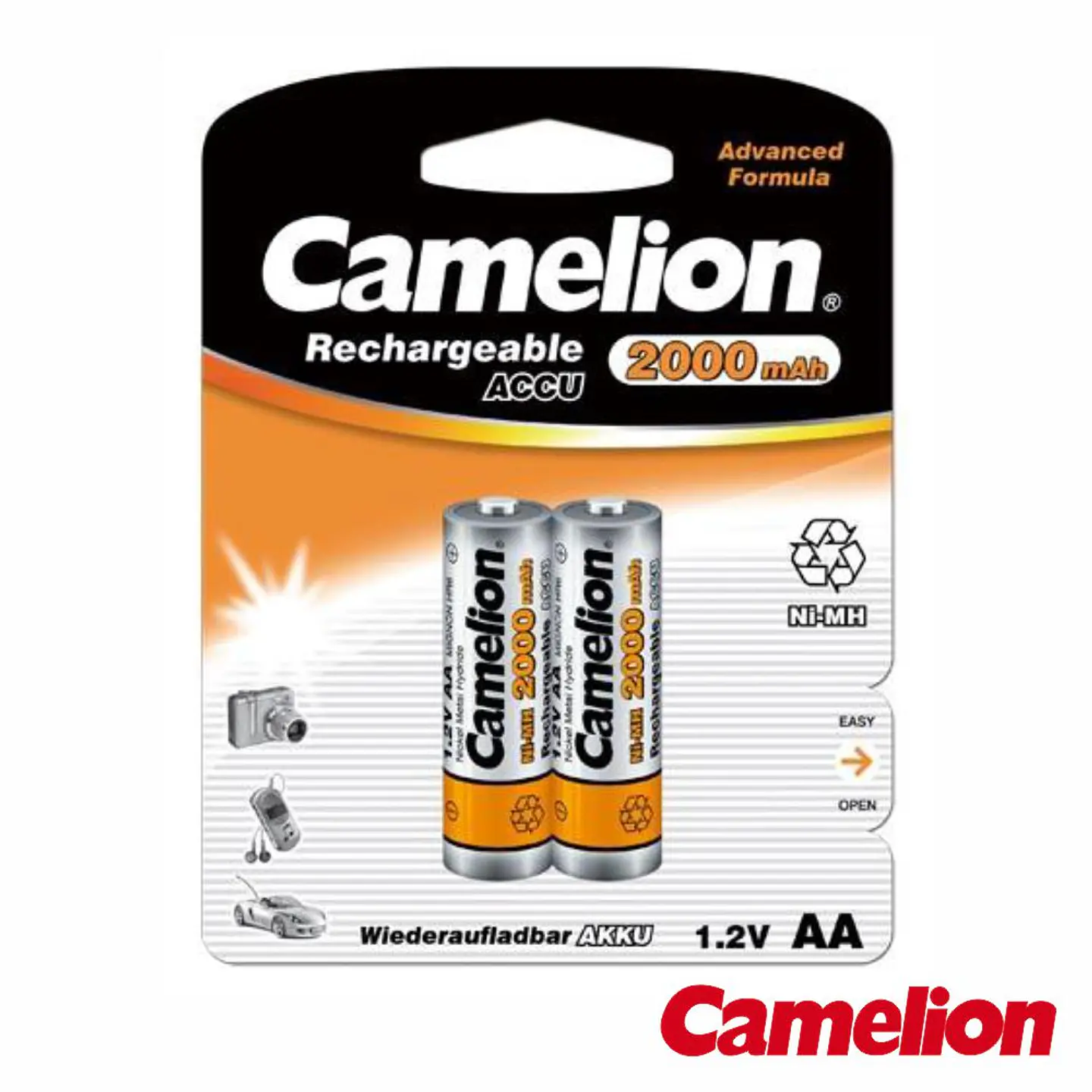 Bateria Ni-Mh AA 1.2V 2300mAh 2x Blister CAMELION 1