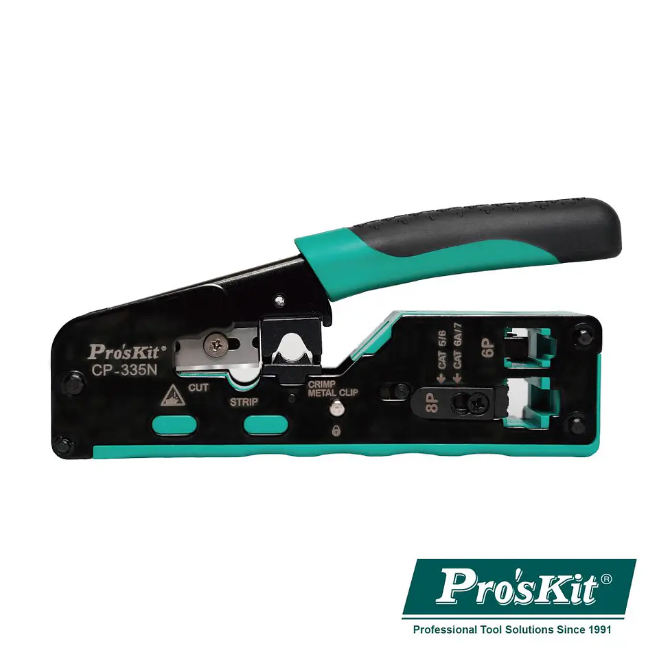 Alicate De Cravar RJ45/RJ11/RJ12 PROSKIT 1