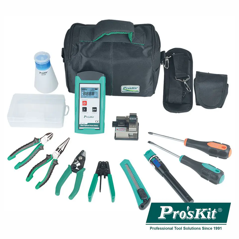 Mala Ferramentas Profissional Fibra Óptica PROSKIT 1