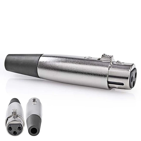 Ficha XLR 3p Fêmea