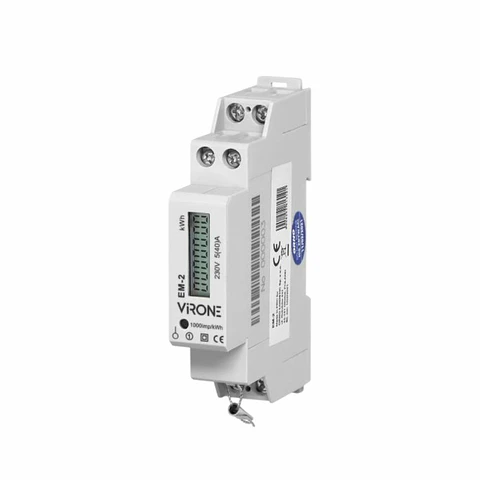 Contador Energia Monofásico 230V/40A 1 Módulo DIN