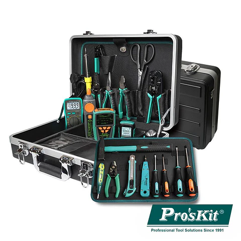 Mala Ferramentas Profissional Fibra Óptica PROSKIT