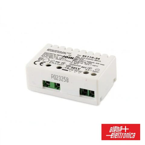 Fonte de Alimentação P/ LED 6W 24V 250mAh ALPHA