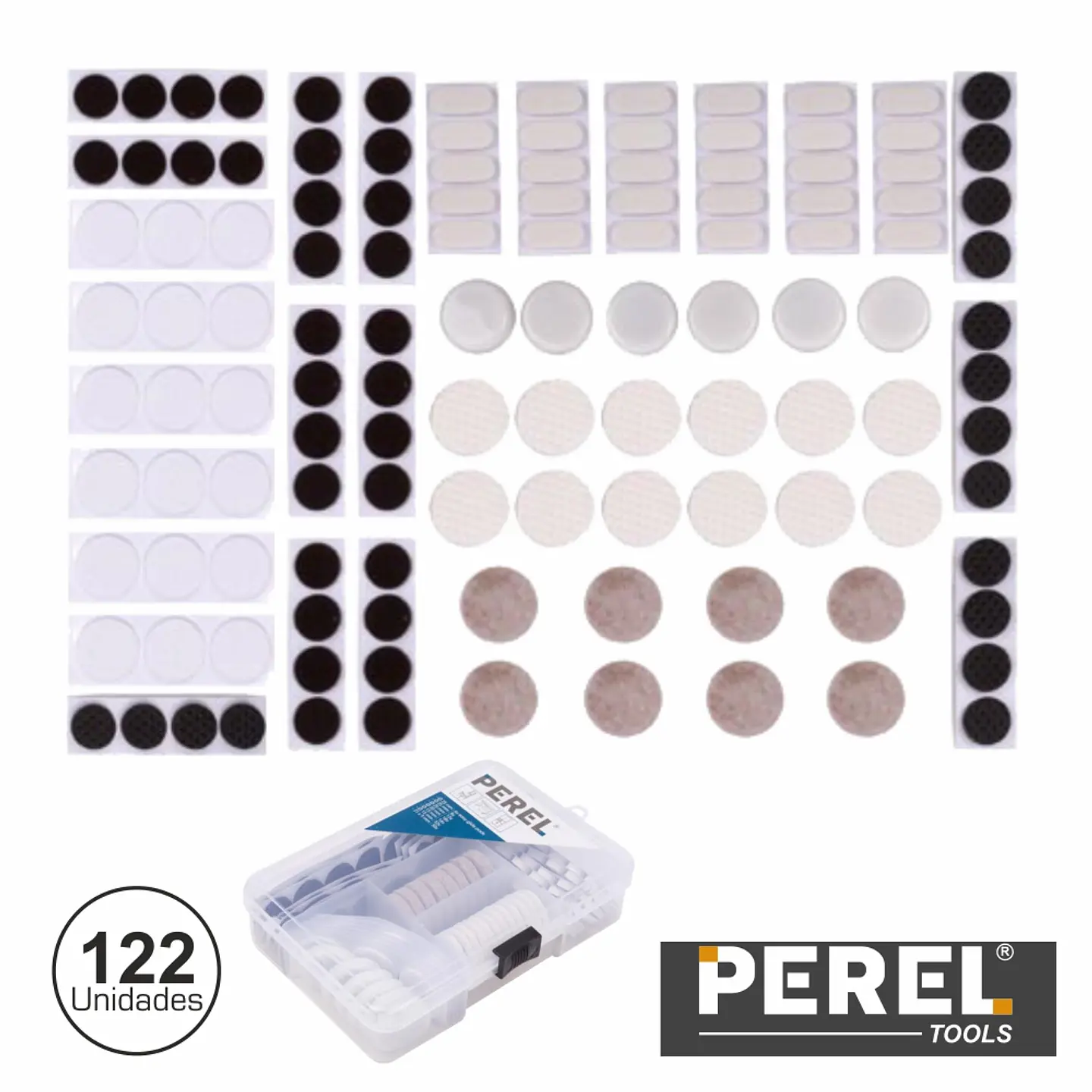 AUTOCOLANTES FELTRO DIVERSOS 122X PEREL 1