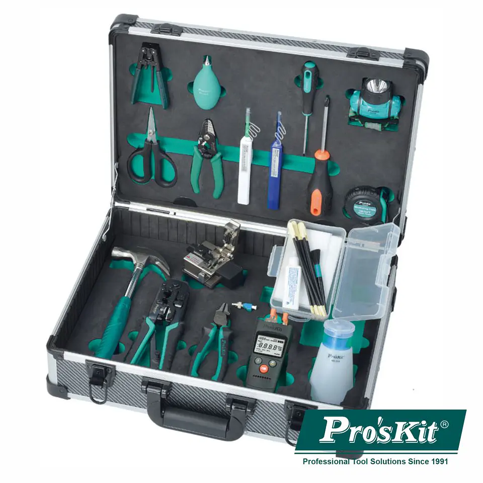 Mala Ferramentas Profissional Fibra Óptica PROSKIT 1