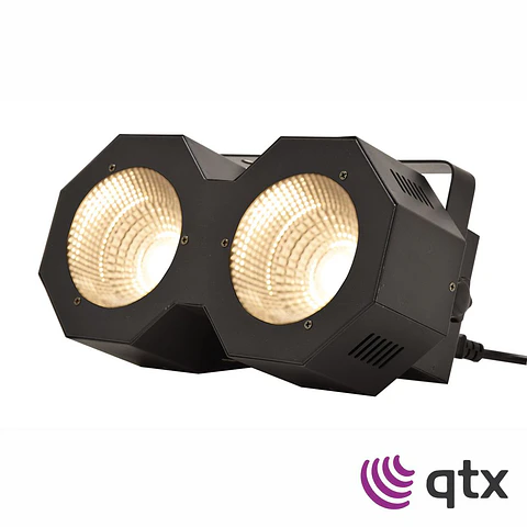 Projector Stage Blinder LED COB 100W DMX QTX