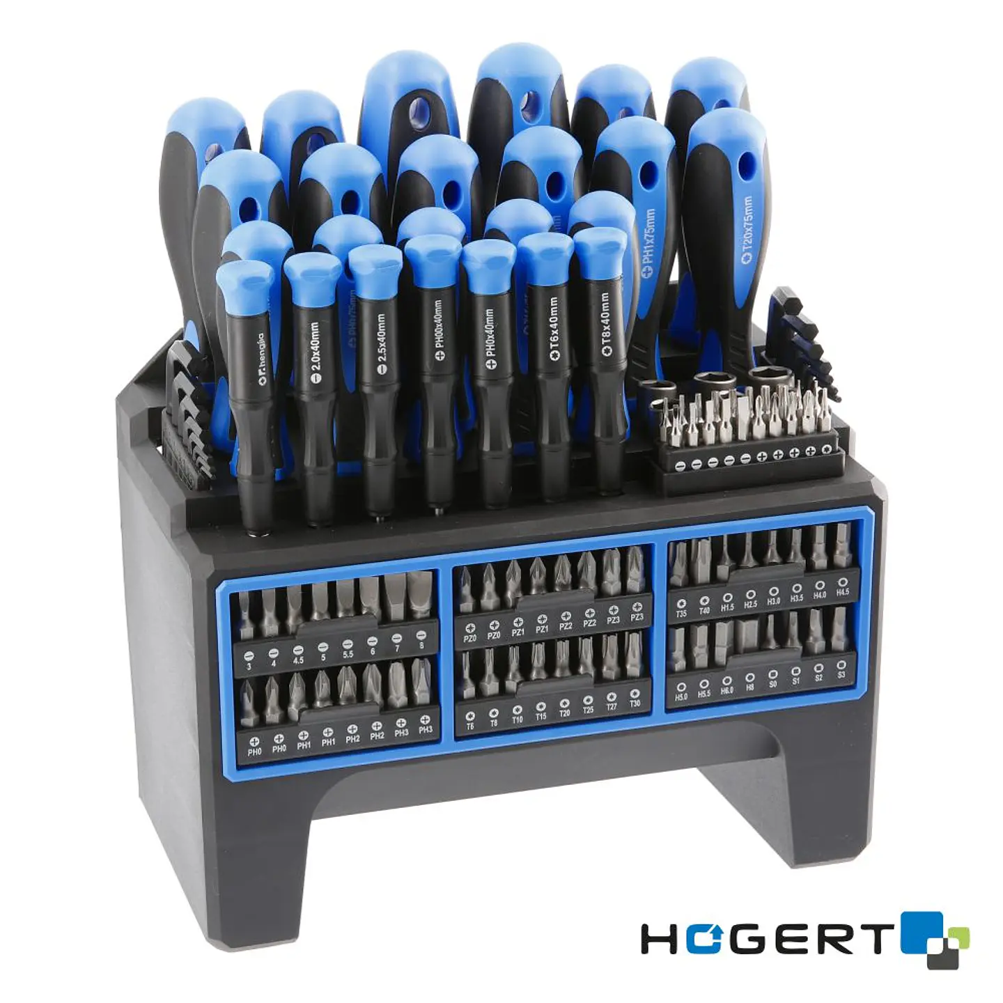 Conjunto de Chaves E Pontas 114x HOGERT 1