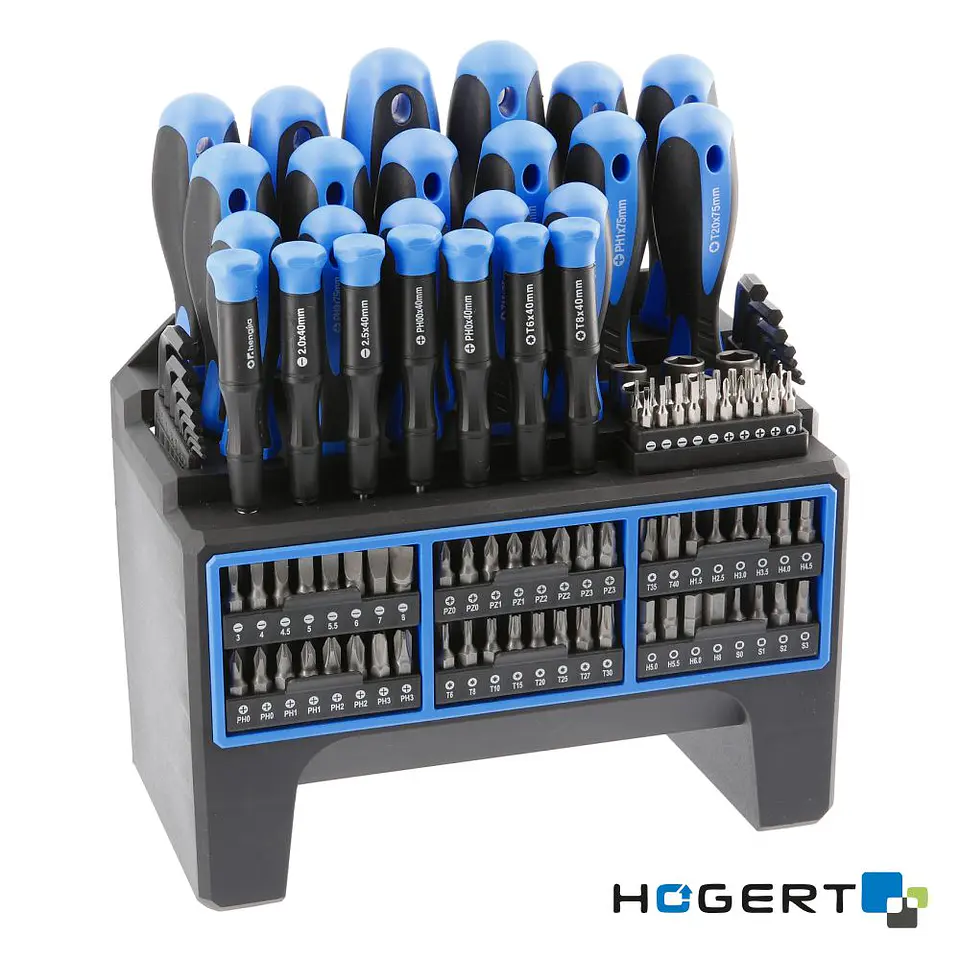 Conjunto de Chaves E Pontas 114x HOGERT 1
