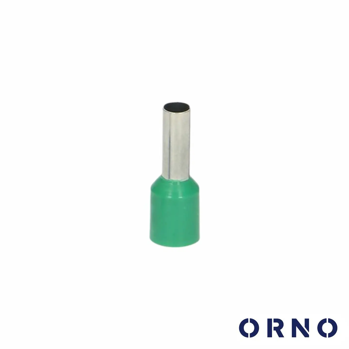 Terminal Ponteira Isolado 6mm 100x Verde ORNO 1