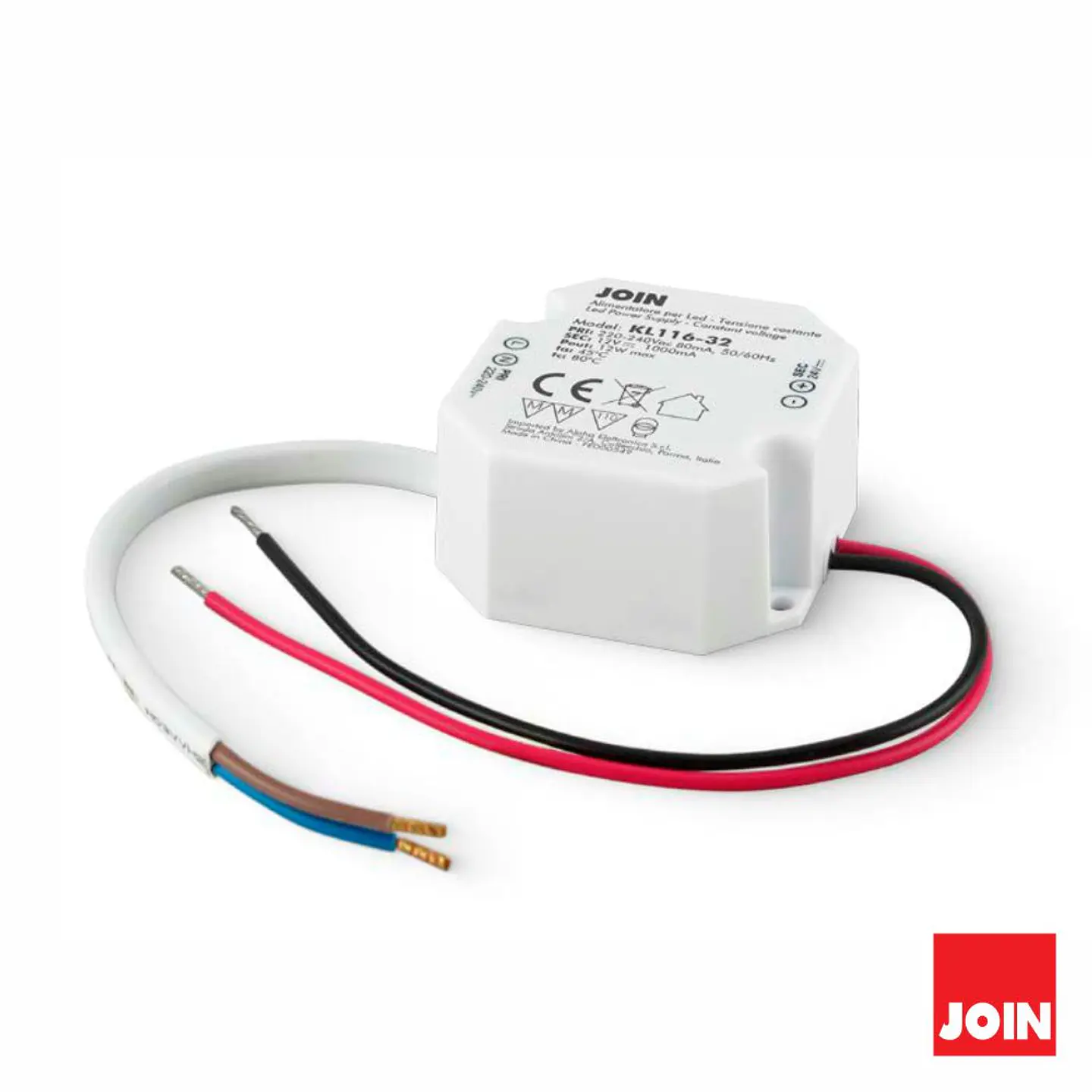 Fonte De Alimentação Fixa 500ma 12W 24V JOIN 1