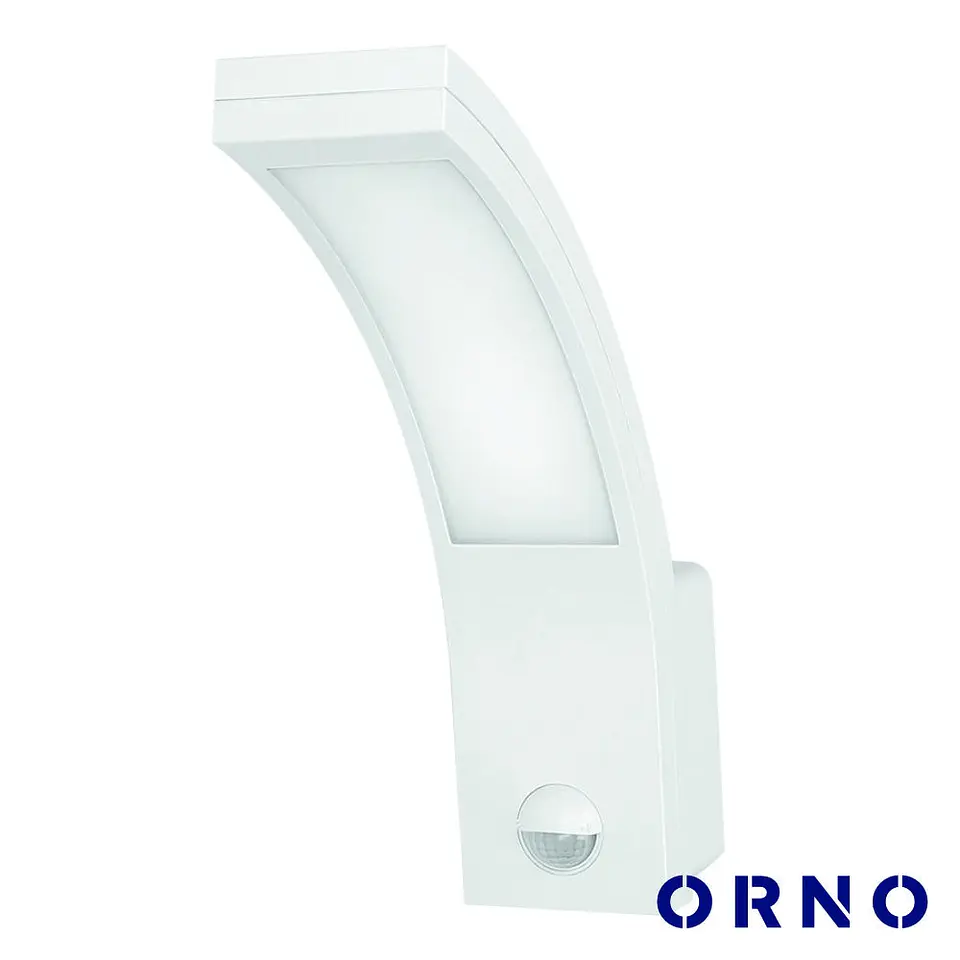 Candeeiro LED 10W 750lm 4000K P/ Exterior C/ Sensor PIR ORNO 1