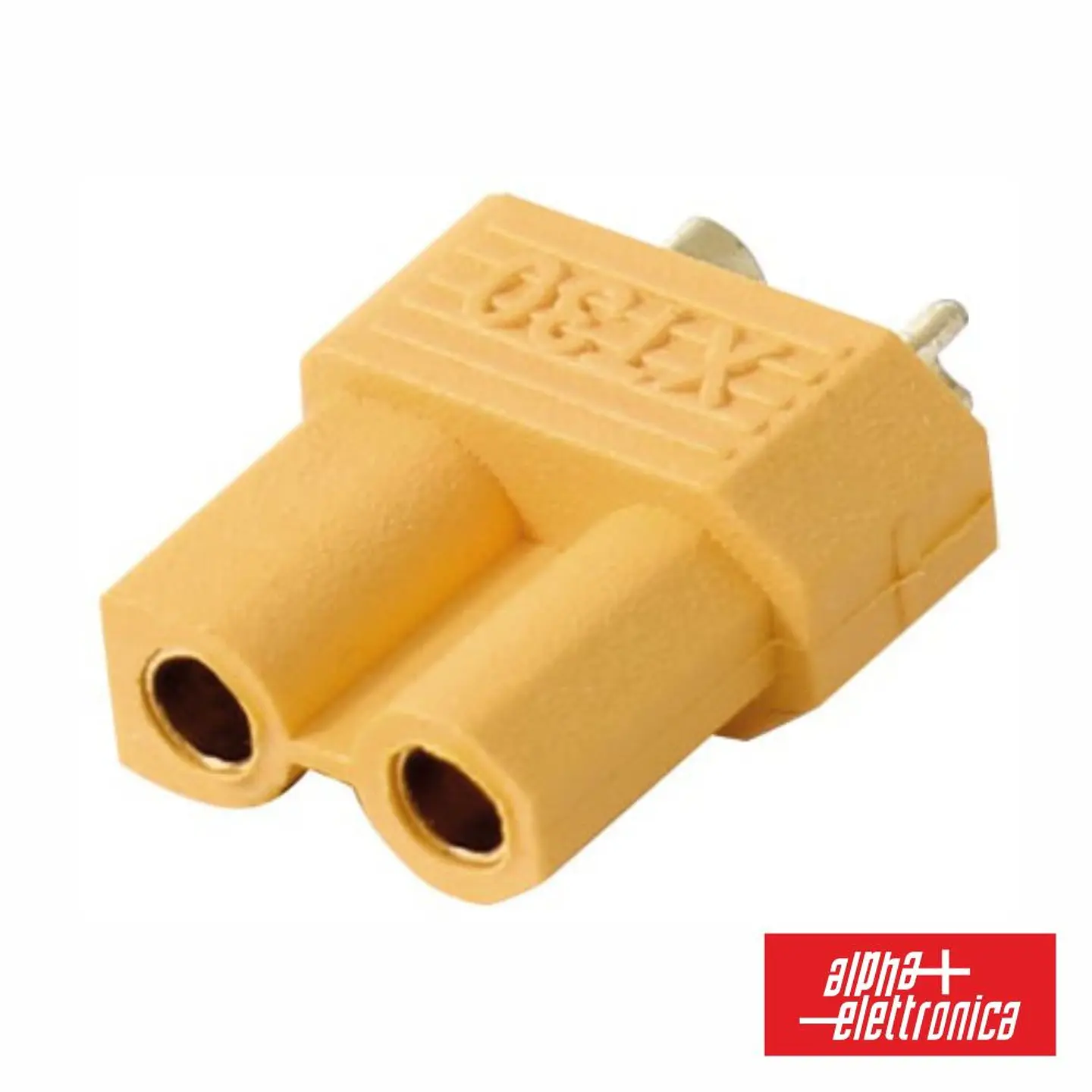Ficha XT30 Fêmea P/ Bateria ALPHA 1