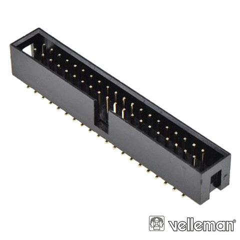 FICHA CONECTORA MACHO P/ CI RECTO 2.54MM 40P VELLEMAN