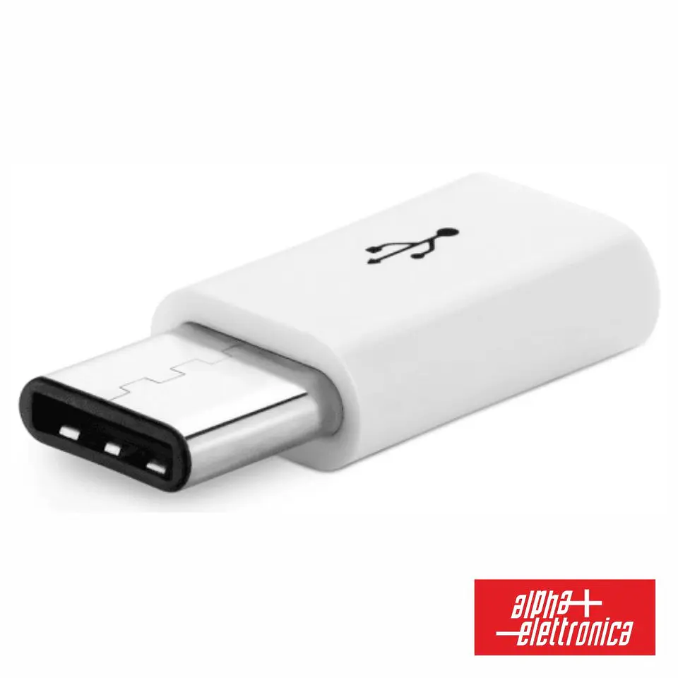 FICHA ADAPTADORA USB-C MACHO / MICRO USB-B FÊMEA 1