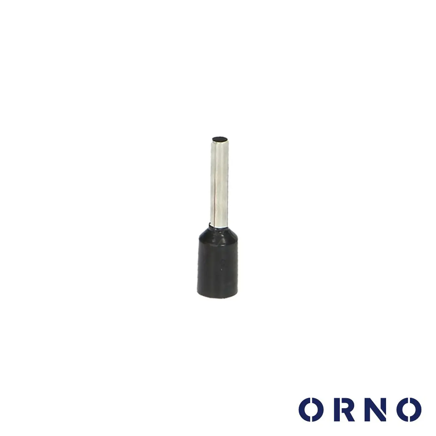 Terminal Ponteira Isolado 0.7mm 100x Preto ORNO 1