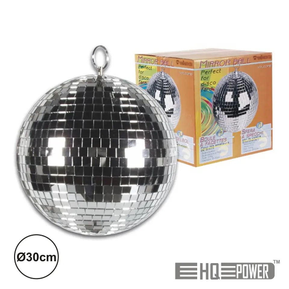 BOLA DE ESPELHOS 30CM HQ POWER 1