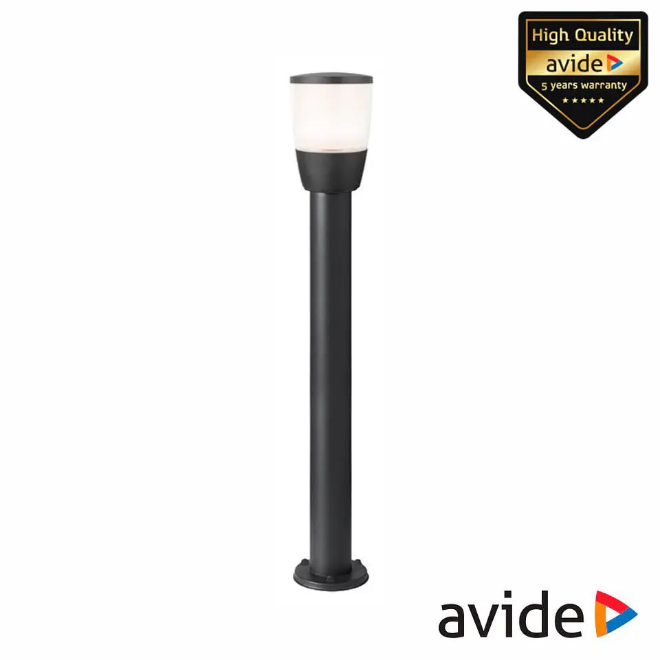 Candeeiro Exterior E27 100cm Preto AVIDE 1