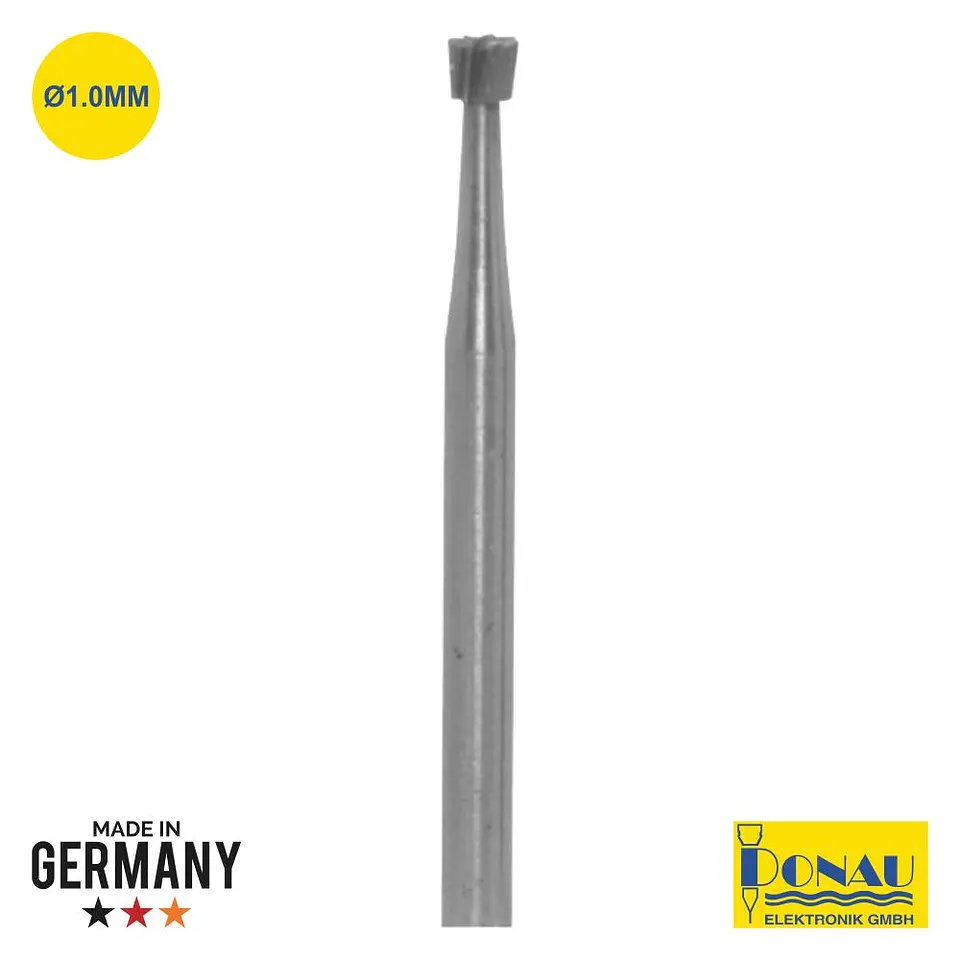FRESA DE CORTE CÓNICA INVERTIDA C/ Ø1.0MM EM AÇO DONAU 1
