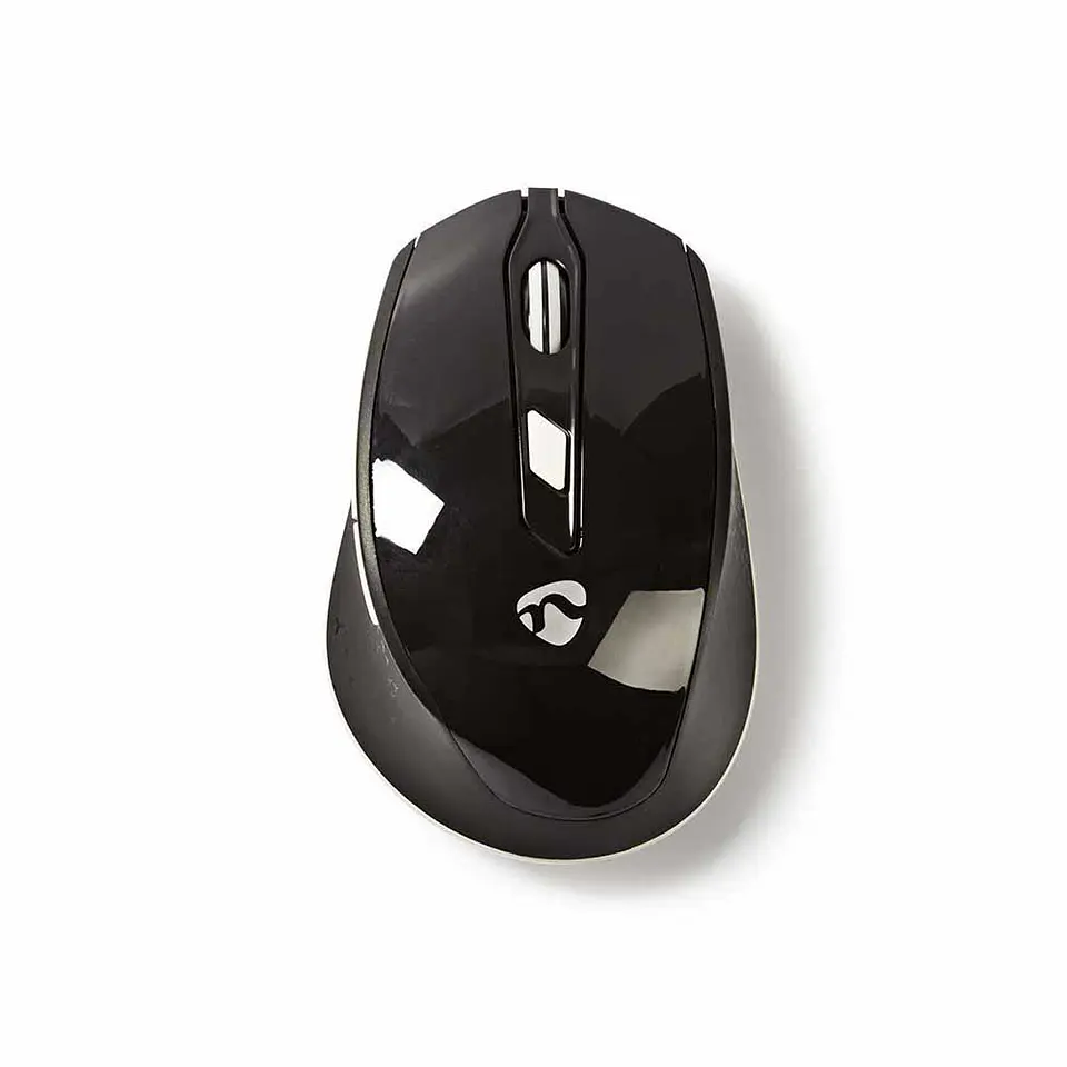 Rato S/ fios Seis botões Preto/Branco NEDIS 1