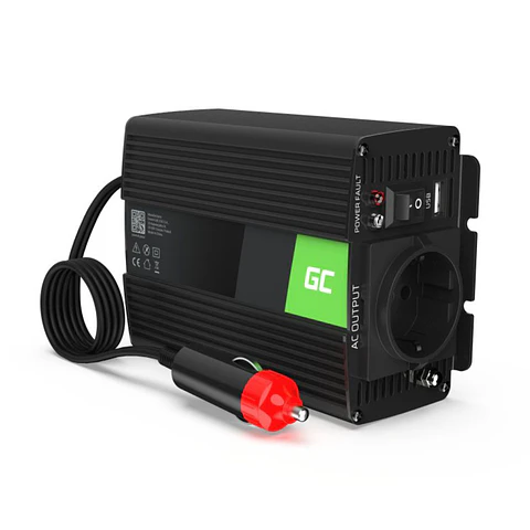 Conversor 12V-230V 150W Onda Pura GREEN CELL