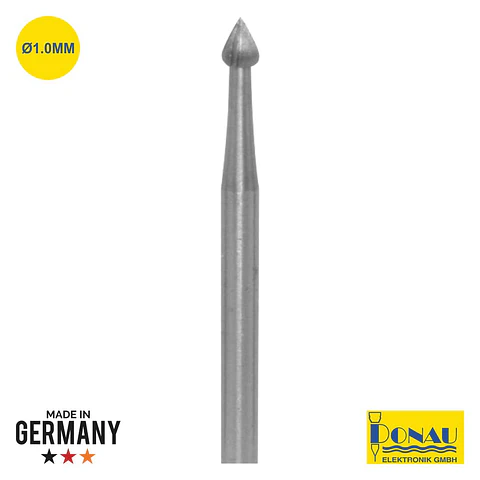 FRESA DE CORTE CÓNICA C/ Ø1.0MM EM AÇO DONAU