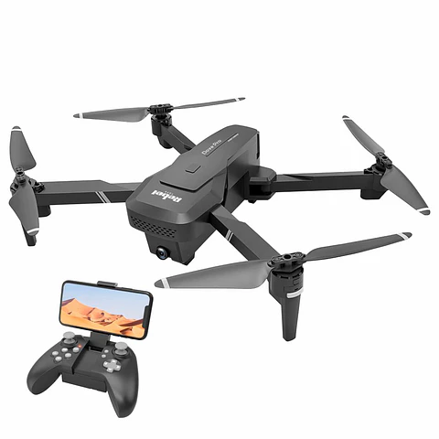 Drone C/ Transmissor 2.4GHz 4 Hélices Full HD REBEL