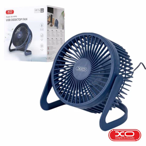 Ventoinha Secretária 4" Azul XO