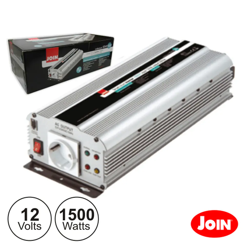 CONVERSOR 12V-230V 1500W Onda Modificada 1