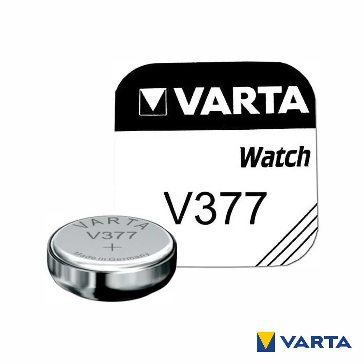 Pilha Alcalina Botão V377/SR626SW/AG4/SR66 1.5V Ag2O VARTA 1