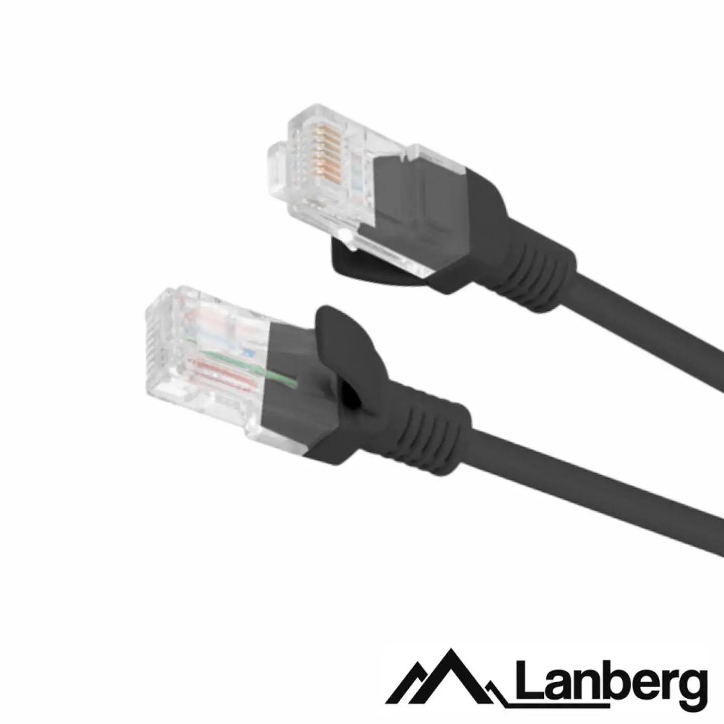Cabo De Rede U/UTP CAT6 1m Preto LANBERG 1